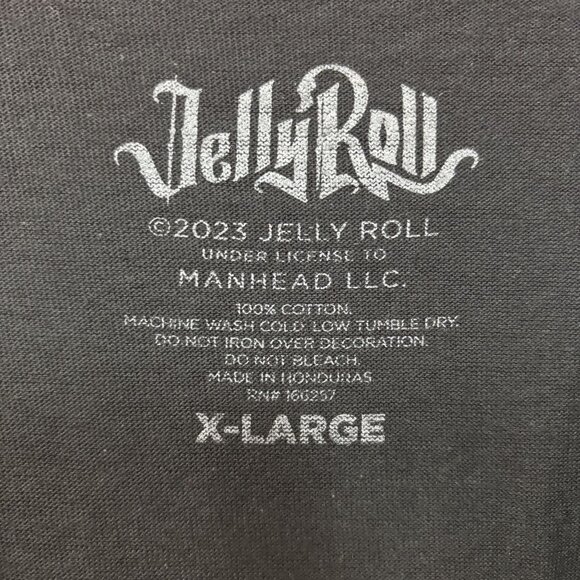 Jelly Roll '100 Percent Authentic' T-Shirt XL - Picture 4 of 4